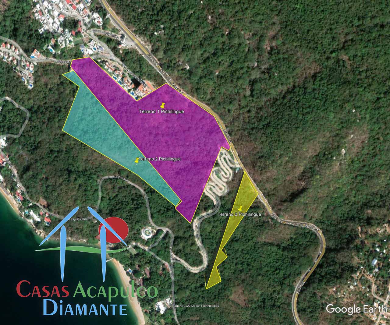 Terreno Pichilingue Macrolotes - Ubicación satelital y entorno 1